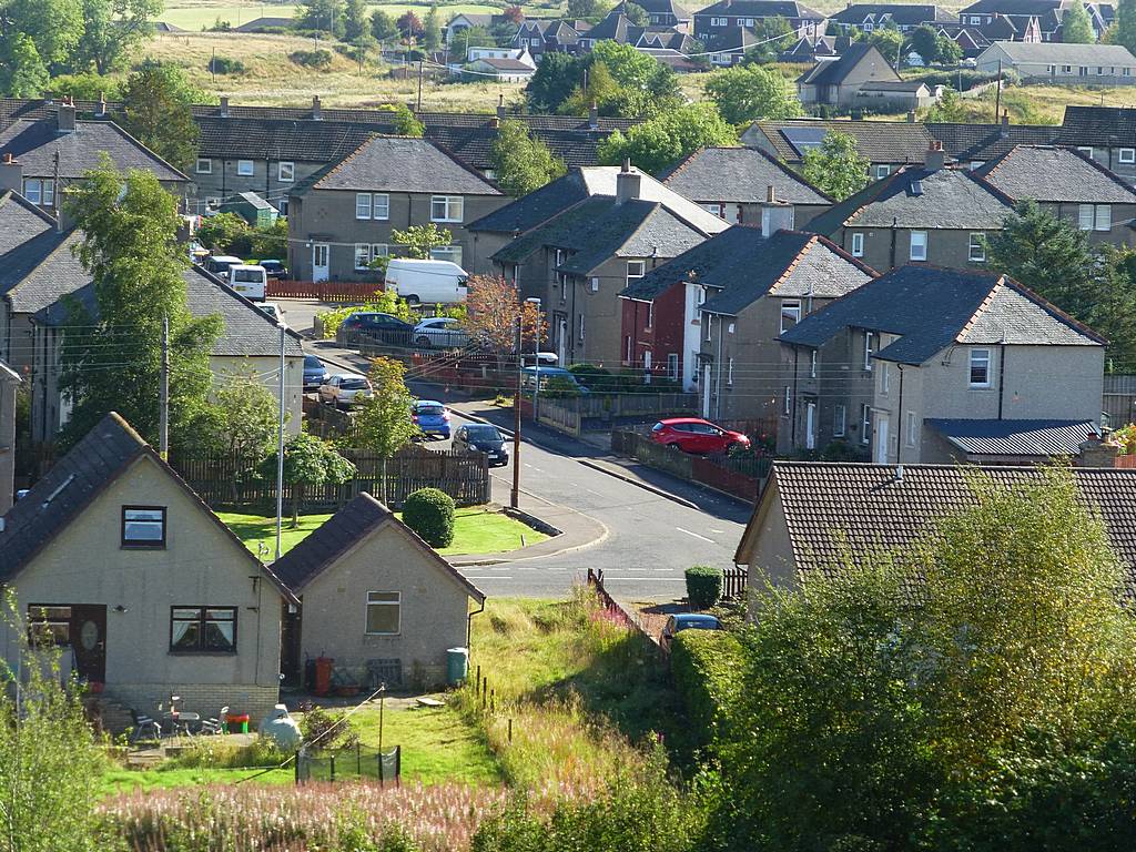 Dunn Crescent from No. 6 Bing. 29th September 2015